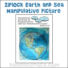 3D ziplock Earth and Sea