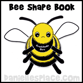 Bee Shape Book