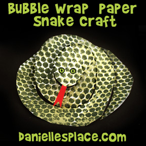 Bubble wrap Snake