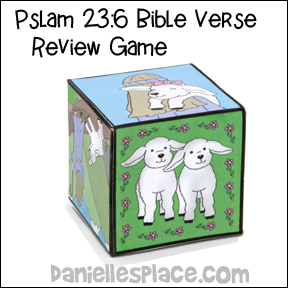 Cube Bible Verse Review Game