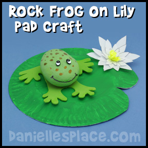 Rock Frog Craft