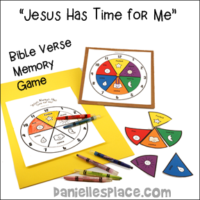 Jesus Has Time for Me Bible Lesson Game