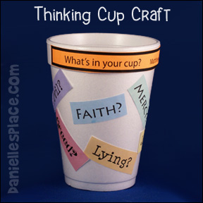 Pharisee Thinking Cup Craft