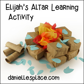 Elijah's Altar Learning Activity