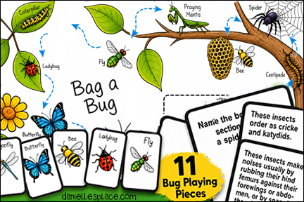 Bag a Bug Insect Game