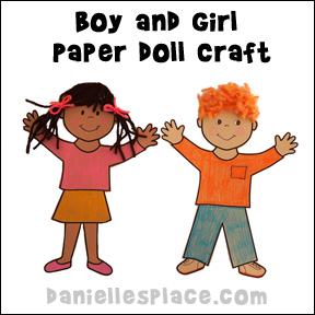 Boy and Girl Paper Dolls