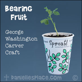 Hear God's Word, Understand it, and Bear Fruit! Cup Craft
