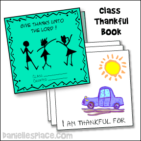 Class Thank You Book