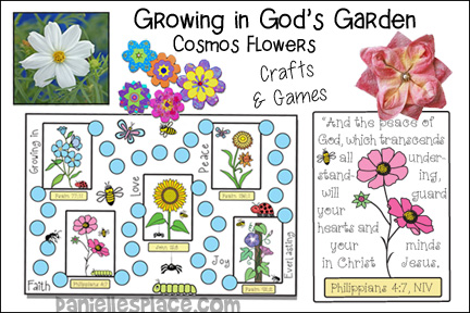 Growing in God's Garden Bible Lesson - Cosmos