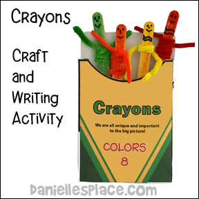 The Crayon Box That Talked Writing Activity