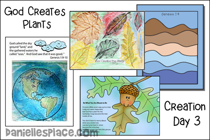 Creation Day 3 Bible Lesson