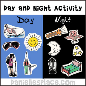 Day and Night Activity Sheet