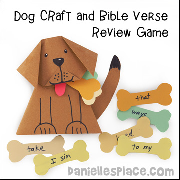 "Doggy, Doggy, Where's Your Bone" Bible Verse Game