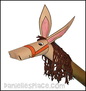 Donkey Stick Craft