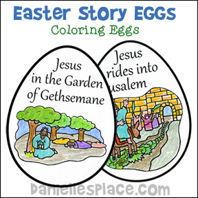 Easter Story Eggs Craft