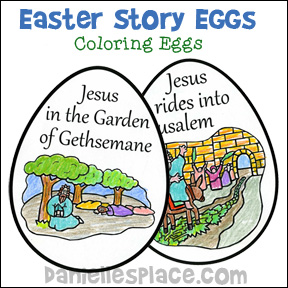 The Easter Story - Easter Story Eggs Bible Lesson