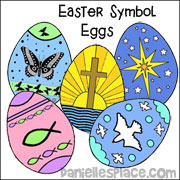 Symbol of Easter Eggs Craft