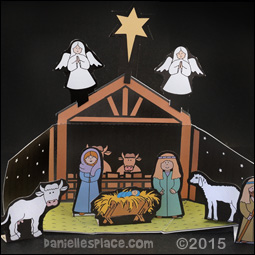 Envelope Nativity Craft