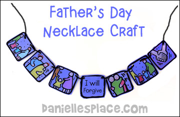 Father's Day Necklace Craft