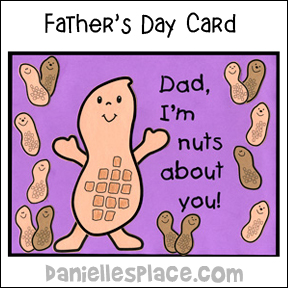 "I'm Nuts About You" Father's Day Card