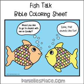 Fish Talk Activity Sheet