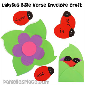 Ladybug Memory Verse Cards