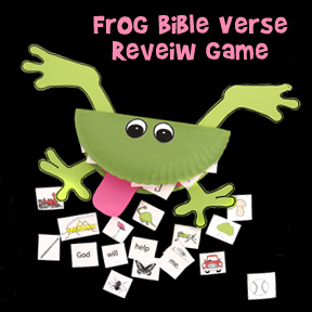 Frog Bible Verse Review Game