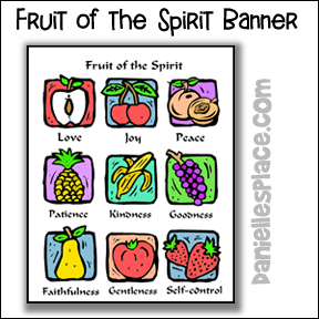 Fruit of the Spirit Banner
