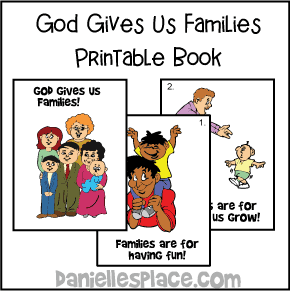 God Gives Us Families Book