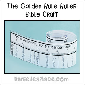 Golden Rule Ruler Craft