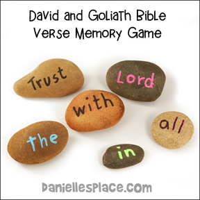 Goliath Rock Bible Verse Review Game