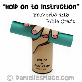 Hold on to instruction hand craft