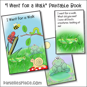 I Went for a Walk Book
