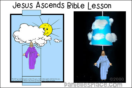 Jesus Ascends Bible Lesson for Sunday School and Children's Ministry, Including Bible Crafts, Games, songs,  and Bible Verse Review Activities, 

daniellesplace.com, daniellespace.com, daniellplace.com, daniellsplace.com, danielsplace,com, danielspace.com, danielplace.com, danilesplace.com, danielplace.com