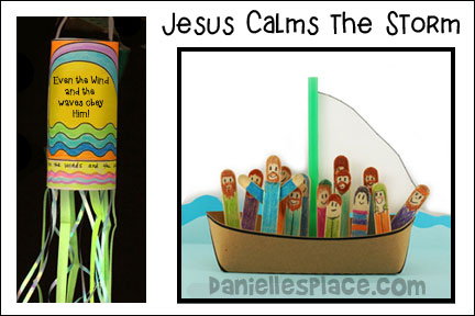 Jesus Calms the Storm Bible Lesson