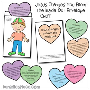 "Jesus Changes You From the Inside Out" Envelope