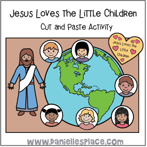 Jesus Loves the Little Children Bible Craft