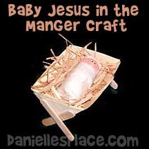 Jesus Manger Craft