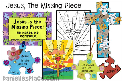 Jesus, the Missing Piece Bible Lesson