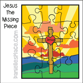 Jesus the Missing Piece Visual