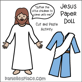 Jesus Paper Doll