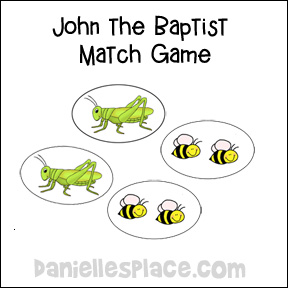 John the Baptist Match Game