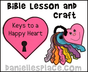 Keys to a Happy Heart Craft