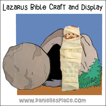 Lazarus Bible Craft and Display