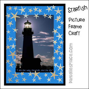 Lighthouse Picture Frame Craft