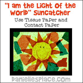 Light Sun Catcher Craft