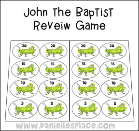 John the Baptist Locust Game