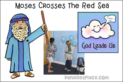 Moses Crosses the Red Sea Bible Lesson
