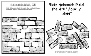Nehemiah Activity Sheet