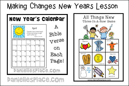 Making Changes New Years Bible Lesson